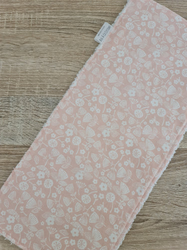 Burp cloths- pink paisley