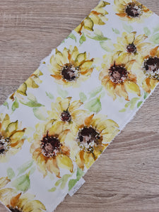 Burp cloths sunflower