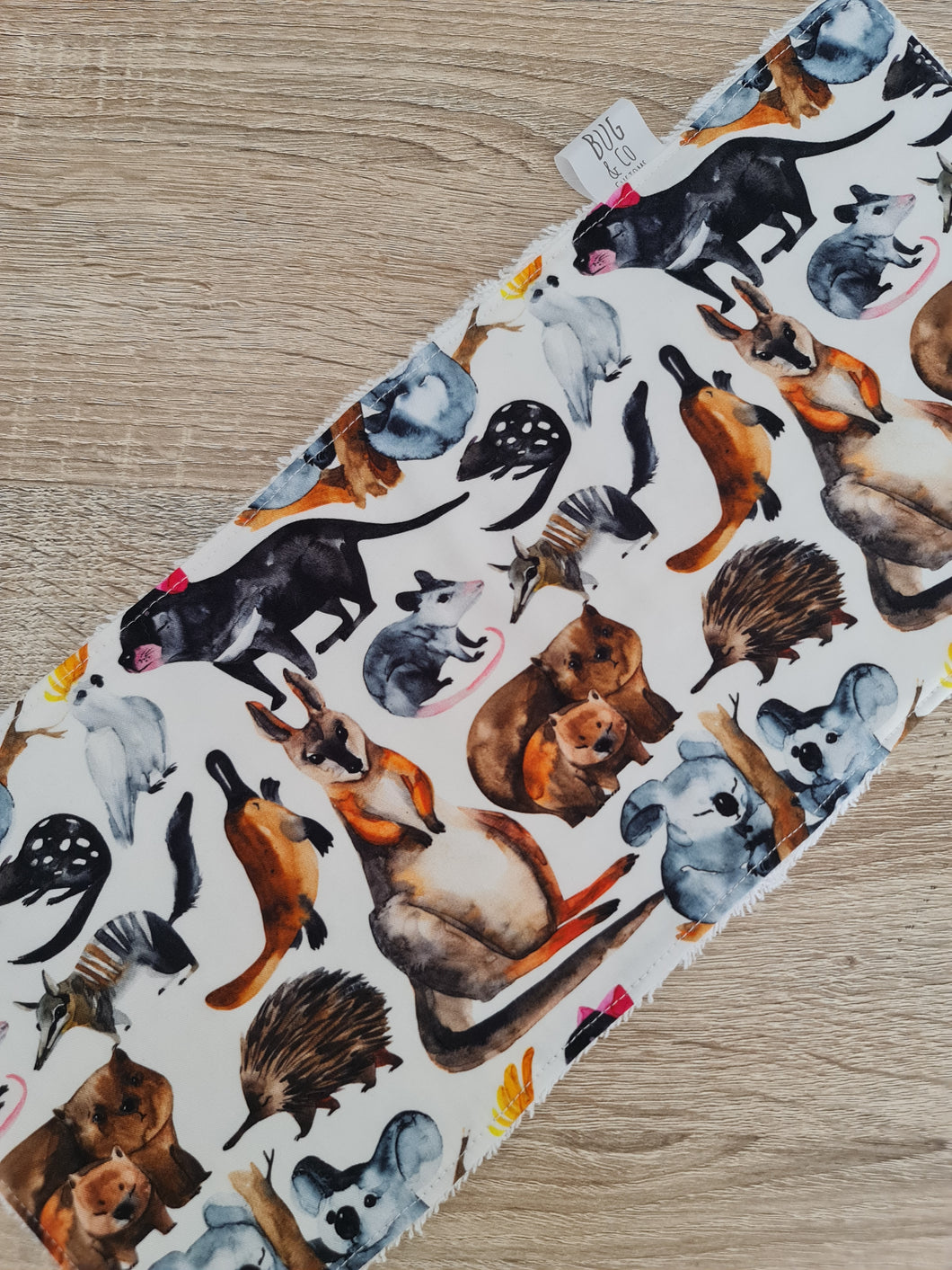 Burp cloths Aussie Animals